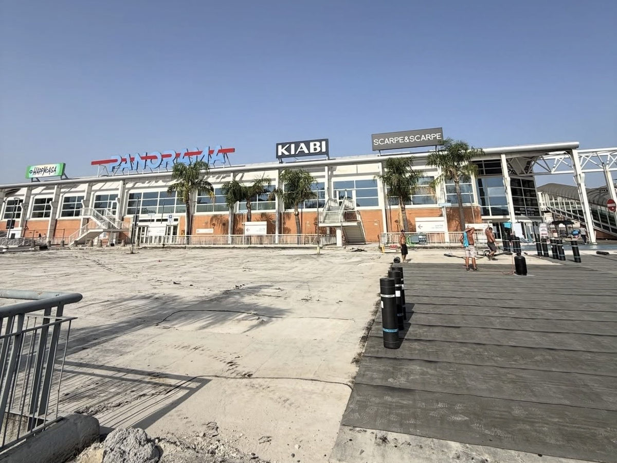 Panorama via Tiburtina — Roma