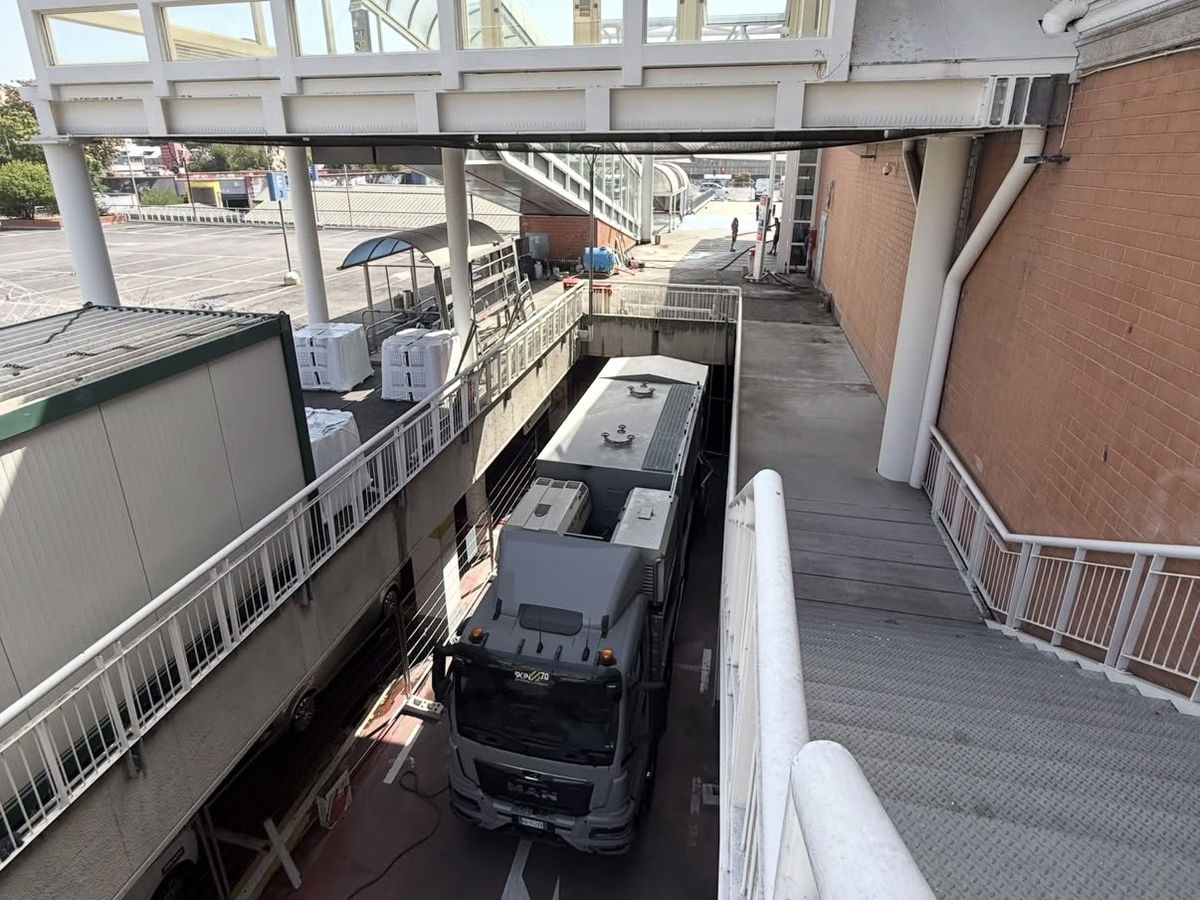 Panorama via Tiburtina — Roma